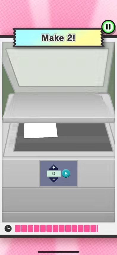Copier：按照要求选择正确的复印数量。