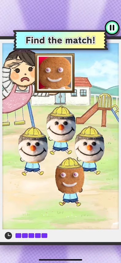 Odd One Out：在人群中选出与提示照片相同的那张脸。