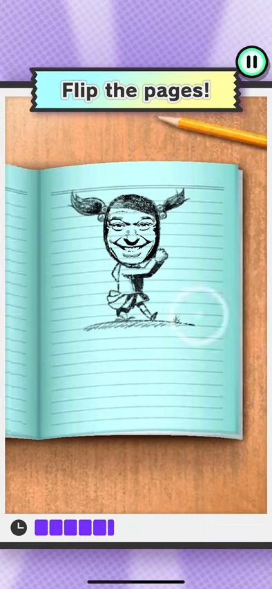 Flip-Book：快速翻动书页，让照片动画连续播放。